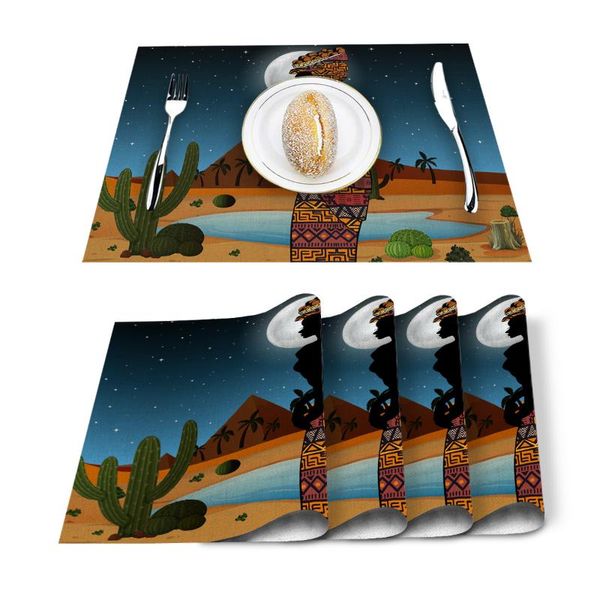 table runner african woman cactus desert printed kitchen placemat dining mat cotton linen pads cup mats home decor
table runner african woman cactus desert printed kitchen placemat dining mat cotton linen pads cup mats home decor