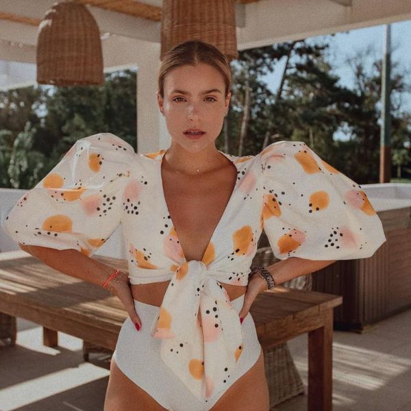 one-piece suits 2021 shoulder puff sleeve bikinis push up biquini swimwear summer high waist swimsuit bathing suit femme bain
one-piece suits 2021 shoulder puff sleeve bikinis push up biquini swimwear summer high waist swimsuit bathing suit femme bain