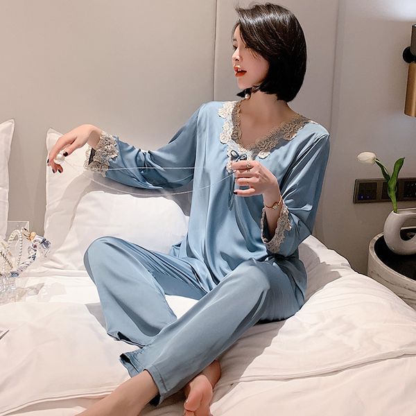 casual 2pcs sleepwear women satin pajamas suit summer new pyjamas intimate lingerie silky bathrobe lace shirt&pants set, Black;red
casual 2pcs sleepwear women satin pajamas suit summer new pyjamas intimate lingerie silky bathrobe lace shirt&pants set, Black;red