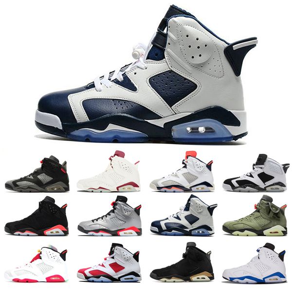 man's basketball shoes 6s high cut angry bull black cat infrared carmine dmp hare marron olympic oreo sport blue travis scotts unc whit
man's basketball shoes 6s high cut angry bull black cat infrared carmine dmp hare marron olympic oreo sport blue travis scotts unc whit