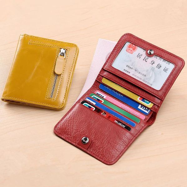 new women wallet simple cow leather zipper short wallet coin purse card holders clutch for girls purse ladies small money bags, Red;black
new women wallet simple cow leather zipper short wallet coin purse card holders clutch for girls purse ladies small money bags, Red;black