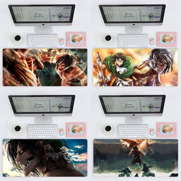 mouse pads & wrist rests attack on titan silicone large/small pad to game desk table protect office work x xl non-slip lapcushion
mouse pads & wrist rests attack on titan silicone large/small pad to game desk table protect office work x xl non-slip lapcushion