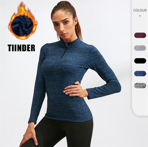yoga outfit autumn winter women jacket velvet workout long sleeve shirt elastic running gym fitness quick drying sportswear sweatshirt
yoga outfit autumn winter women jacket velvet workout long sleeve shirt elastic running gym fitness quick drying sportswear sweatshirt