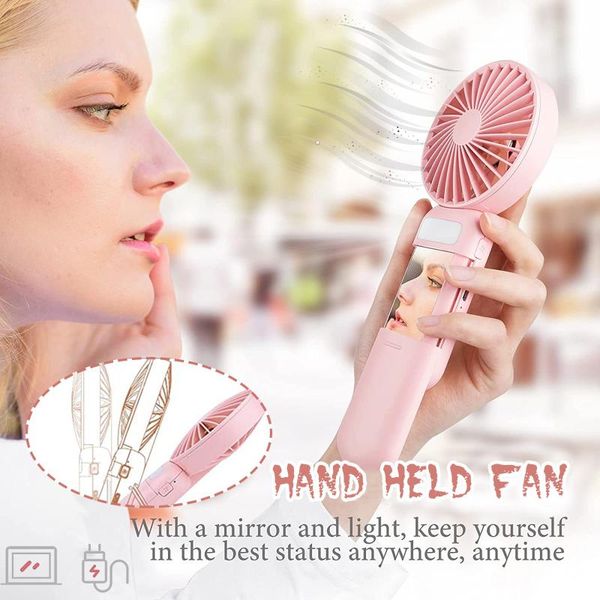 electric fans portable mini handheld fan with makeup mirror and light usb rechargeable appliances deskair cooler #4
electric fans portable mini handheld fan with makeup mirror and light usb rechargeable appliances deskair cooler #4