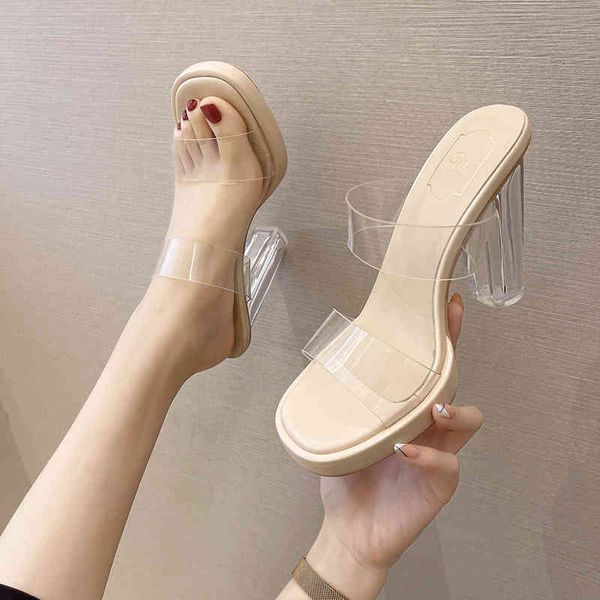 dress shoes clear heels for women sandals summer high pvc transparent 7/9/11cm slides designer akpd, Black
dress shoes clear heels for women sandals summer high pvc transparent 7/9/11cm slides designer akpd, Black
