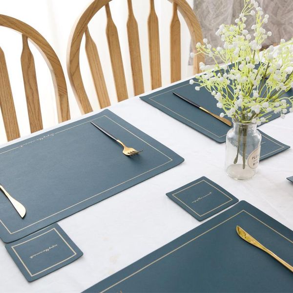 mats & pads nordic leather western placemat luxury rectangular waterproof oil-proof scald-proof heat insulation pad table non-slip
mats & pads nordic leather western placemat luxury rectangular waterproof oil-proof scald-proof heat insulation pad table non-slip