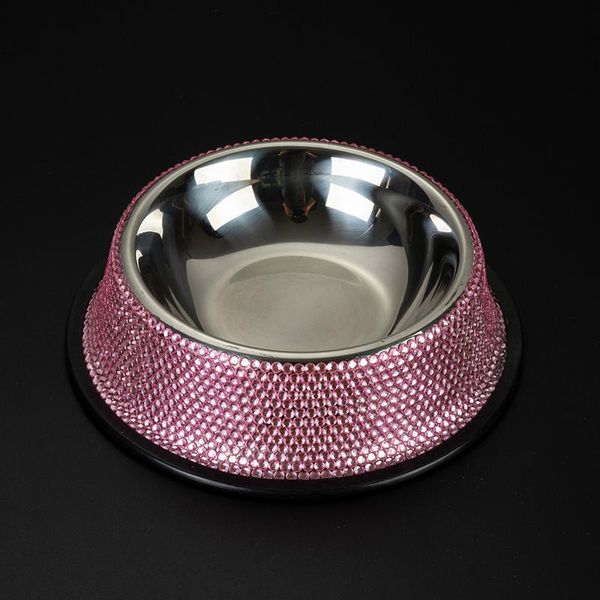crystal pet bowl stainless steel rhinestone inlaid dog cat water 66cy bowls & feeders
crystal pet bowl stainless steel rhinestone inlaid dog cat water 66cy bowls & feeders