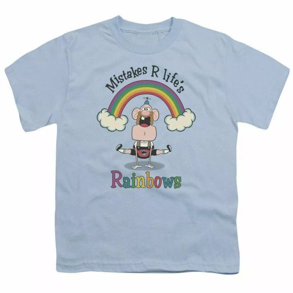 Uncle Grandpa Lifes Rainbows Kids Youth T Shirt Licensed Cartoons Light Blue, White;black
Uncle Grandpa Lifes Rainbows Kids Youth T Shirt Licensed Cartoons Light Blue, White;black
