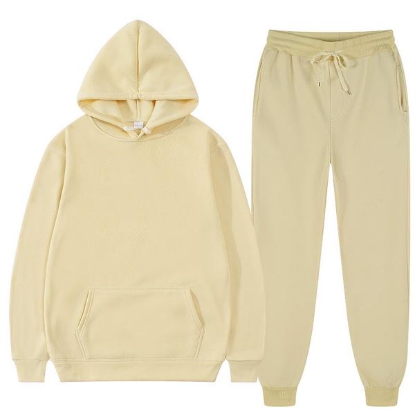 men's hoodies & sweatshirts brand men casual sets solid color spring autumn hoodies+pants two piece tracksuit trendy sportswear hooded, Black
men's hoodies & sweatshirts brand men casual sets solid color spring autumn hoodies+pants two piece tracksuit trendy sportswear hooded, Black