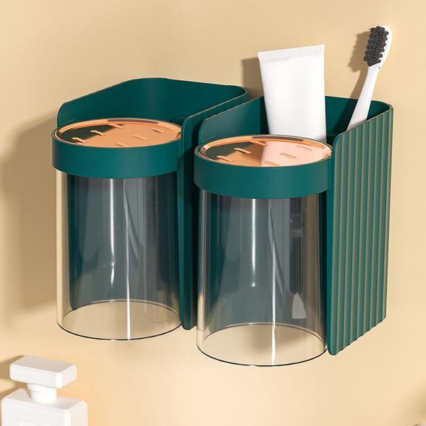 toothbrush holders magnetic wall-mounted cup holder suction upside-down container bathroom organizer accessories
toothbrush holders magnetic wall-mounted cup holder suction upside-down container bathroom organizer accessories