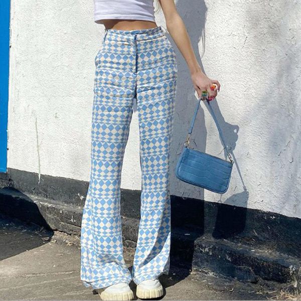 blue geometric print women's pants high waist streetwear y2k wide leg female trouser office ladies fashion casual trousers 210524, Black;white
blue geometric print women's pants high waist streetwear y2k wide leg female trouser office ladies fashion casual trousers 210524, Black;white