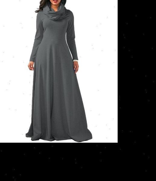 autumn winter women dresses warm scarf neck dress casual long sleeve vintage pocket maxi solid plus size, Black;gray
autumn winter women dresses warm scarf neck dress casual long sleeve vintage pocket maxi solid plus size, Black;gray