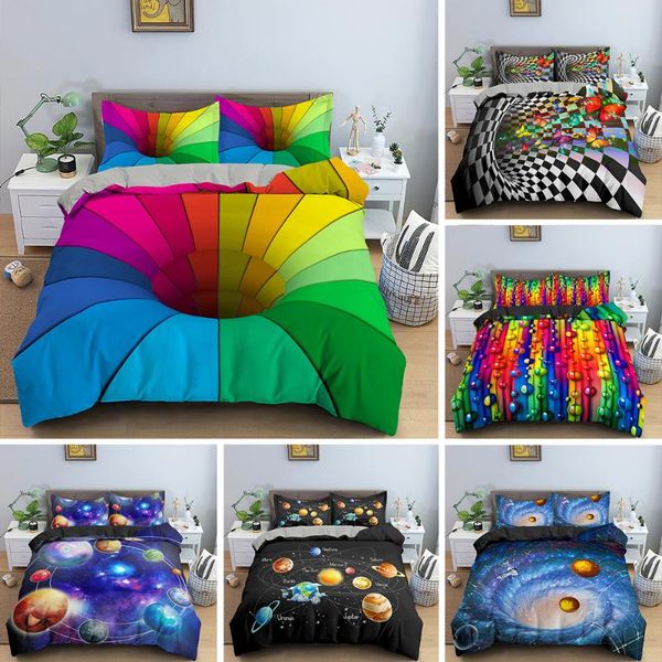 bedding sets abstract duvet cover galaxy printed set luxury quilt covers 2/3 pcs twin king size colorful comforter
bedding sets abstract duvet cover galaxy printed set luxury quilt covers 2/3 pcs twin king size colorful comforter