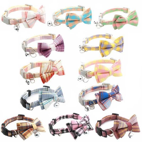 cat collars & leads fashion plaid quick release collar bow kedi malzemeleri ties for cats kitten accessories collier chat anti etranglement
cat collars & leads fashion plaid quick release collar bow kedi malzemeleri ties for cats kitten accessories collier chat anti etranglement