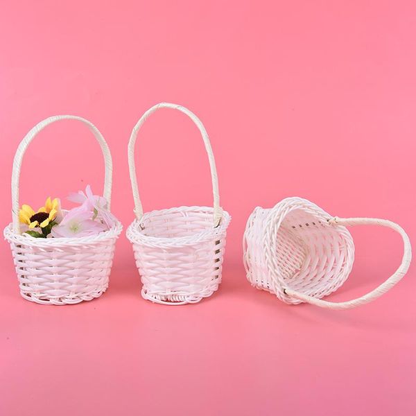 storage baskets mini hand-woven plastic weaving fabric flower basket fruit rattan cosmetics tea picnic bags
storage baskets mini hand-woven plastic weaving fabric flower basket fruit rattan cosmetics tea picnic bags