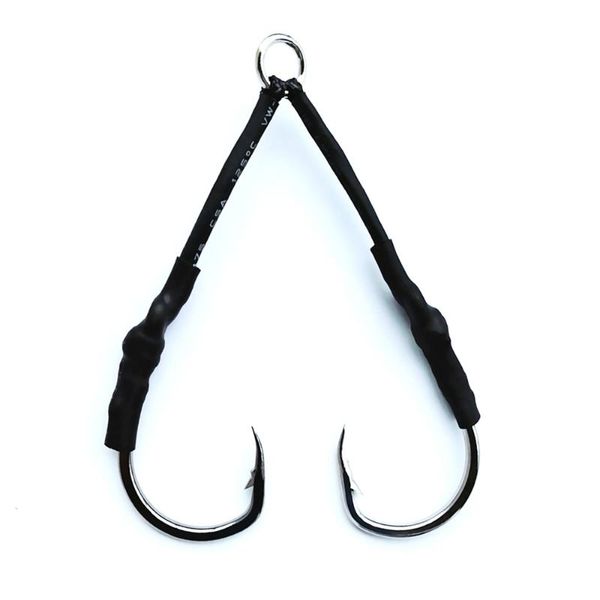fishhooks stainless steel twin double hook dyneema line jigging assist hooks ringed fishing sea ocean pesca tackle
fishhooks stainless steel twin double hook dyneema line jigging assist hooks ringed fishing sea ocean pesca tackle