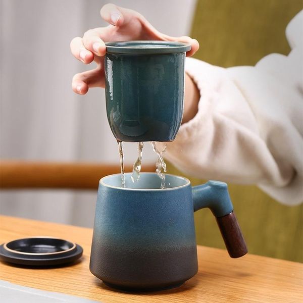 ceramic tea cup with strainer blue color mug cups wooden handle japan style sets lid black gift mugs 
ceramic tea cup with strainer blue color mug cups wooden handle japan style sets lid black gift mugs