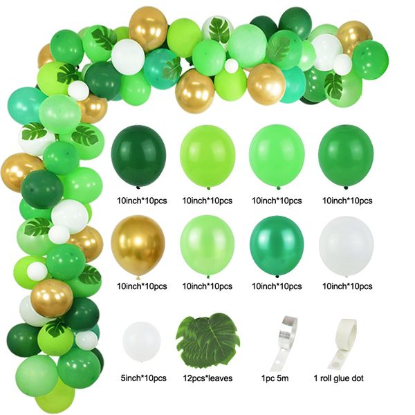 94pcs green latex balloons garland arch kit jungle safari theme party plies kids birthday party decorations baby shower boy
94pcs green latex balloons garland arch kit jungle safari theme party plies kids birthday party decorations baby shower boy