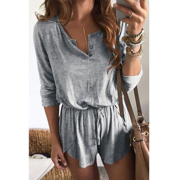 women's jumpsuits & rompers 2021 summer v-neck bandage loose solid long sleeve short female casual overalls, Black;white
women's jumpsuits & rompers 2021 summer v-neck bandage loose solid long sleeve short female casual overalls, Black;white