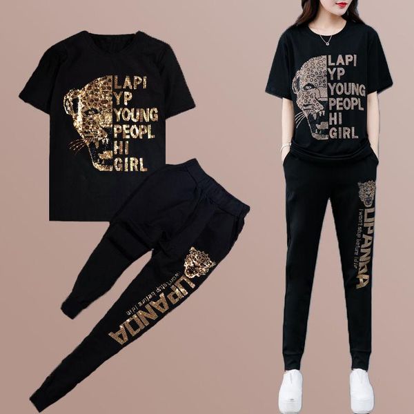 fat mm age-reducing women's large size loose western style female summer drilling heavy industry slim casual suit two piece pants, White
fat mm age-reducing women's large size loose western style female summer drilling heavy industry slim casual suit two piece pants, White