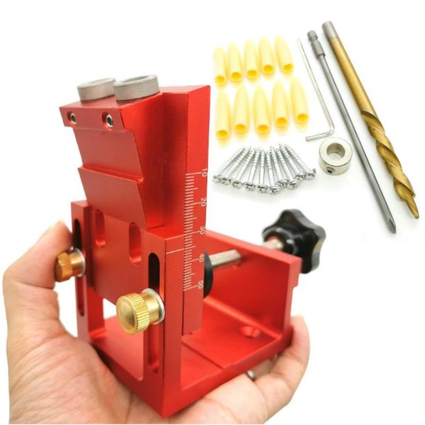 professional hand tool sets 9.0mm drill guide dowel jig set woodworking joinery master w/ sleeve for carpentry drilling pocket hole
professional hand tool sets 9.0mm drill guide dowel jig set woodworking joinery master w/ sleeve for carpentry drilling pocket hole
