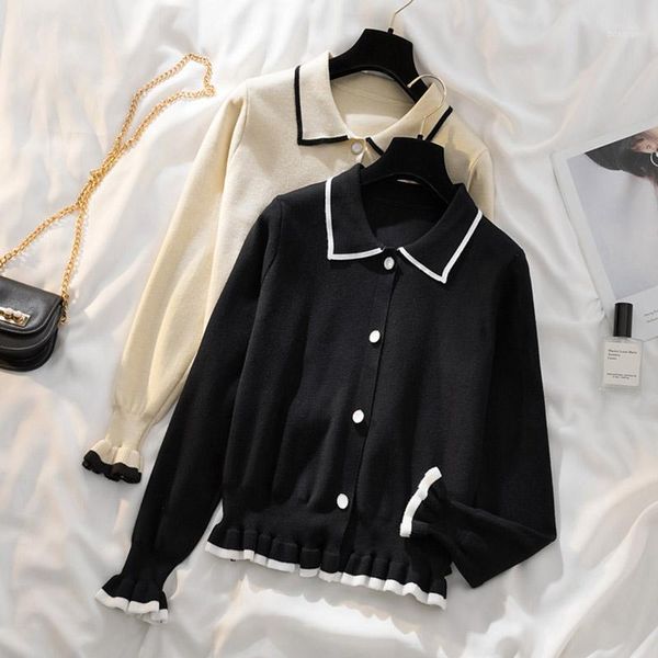 women's knits & tees plus size 2021 autumn and winter wear, age-reducing thinning, versatile covering belly fashion sweater hk118, White
women's knits & tees plus size 2021 autumn and winter wear, age-reducing thinning, versatile covering belly fashion sweater hk118, White