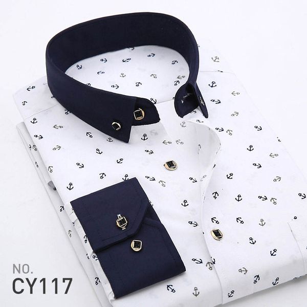 patchwork collar men casual shirts fashion long sleeve flower print slim fit soft pocket plus size 44 male dress shirt, White;black
patchwork collar men casual shirts fashion long sleeve flower print slim fit soft pocket plus size 44 male dress shirt, White;black