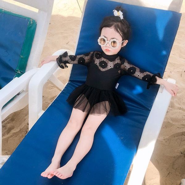 one-pieces 2pcs /set korean toddler infant baby girls lace sunscreen long sleeve swimsuit summer hawaii beach bikini kids swimwear with cap, Black
one-pieces 2pcs /set korean toddler infant baby girls lace sunscreen long sleeve swimsuit summer hawaii beach bikini kids swimwear with cap, Black