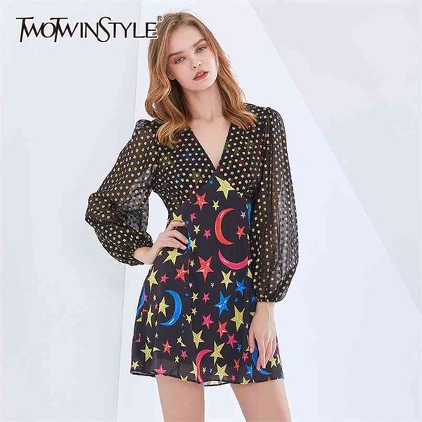 print geometry spring dress for women v neck long sleeve high waist hit color midi dresses female fashion 210520, Black;gray
print geometry spring dress for women v neck long sleeve high waist hit color midi dresses female fashion 210520, Black;gray