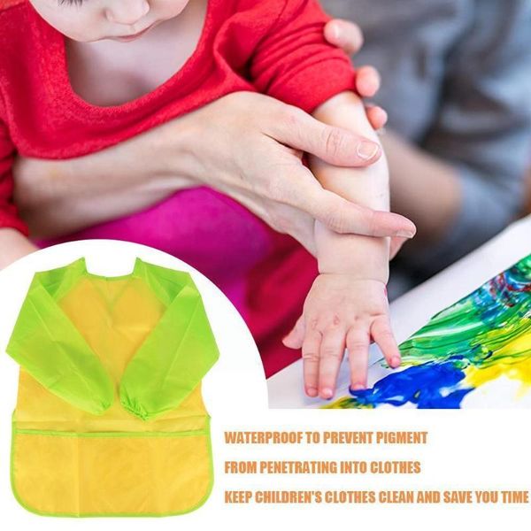 aprons 1 pc kids apron for painting school smock boy waterproof and sleeve portable art long girl child r8q4
aprons 1 pc kids apron for painting school smock boy waterproof and sleeve portable art long girl child r8q4