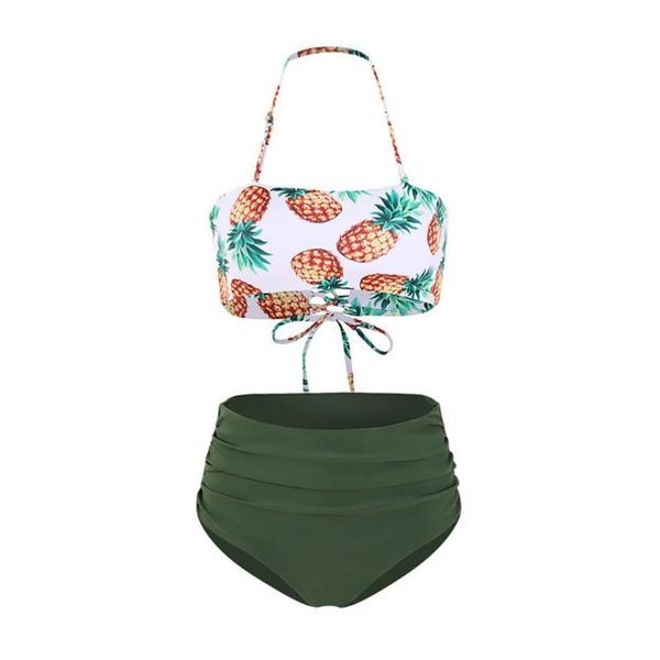 clothing sets pineapple printing bikini swimwear creative beach summer swimsuit, White
clothing sets pineapple printing bikini swimwear creative beach summer swimsuit, White