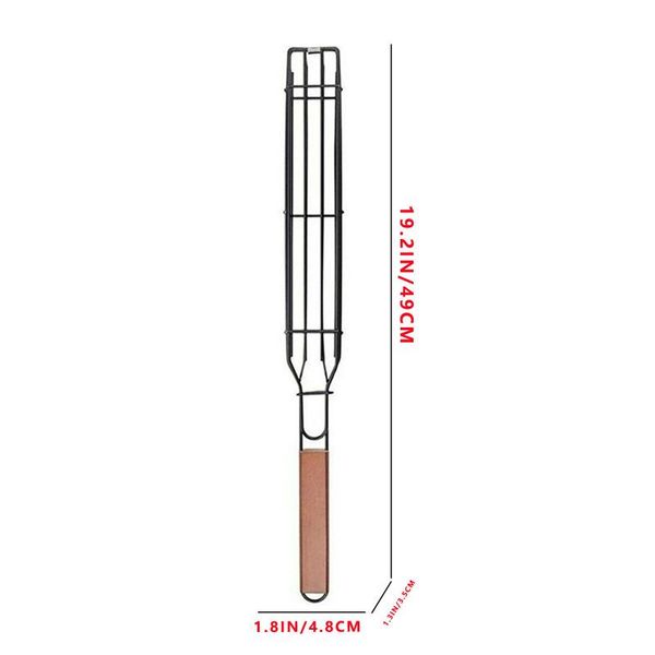 tools & accessories portable kabob bbq grilling baskets non-stick grill basket charcoal briquettes veggie sticks skewers #9
tools & accessories portable kabob bbq grilling baskets non-stick grill basket charcoal briquettes veggie sticks skewers #9