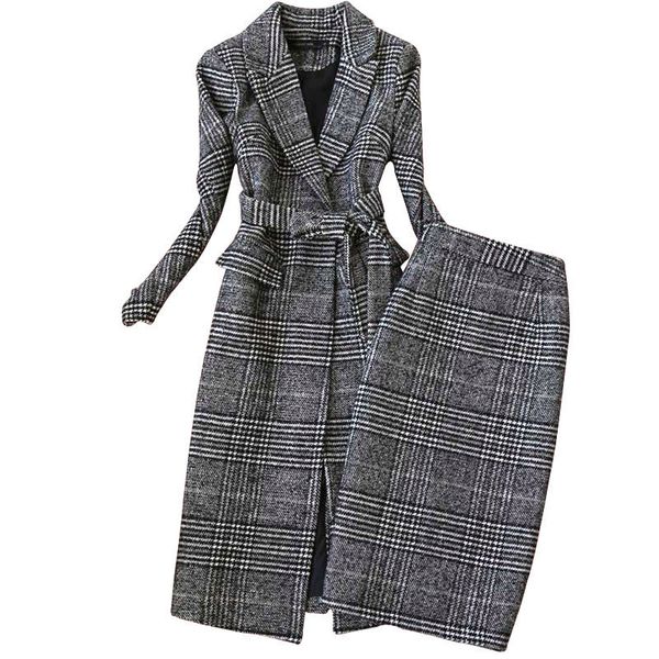 dress chess for women, autumn winter, long woolen blazer and skirt, temperament, trench, two-piece set, large size f1834 suit fdf1, Black;gray
dress chess for women, autumn winter, long woolen blazer and skirt, temperament, trench, two-piece set, large size f1834 suit fdf1, Black;gray