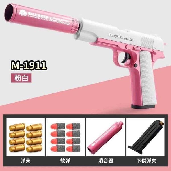 tiktok can be launched manually, with soft gun children's toy guns, pistol pistol, glock 1911
tiktok can be launched manually, with soft gun children's toy guns, pistol pistol, glock 1911