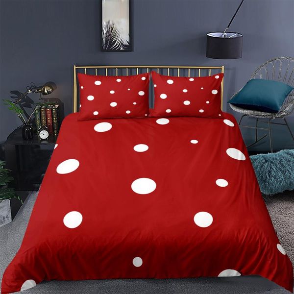 bedding sets 3d wave point set red home textiles single double king size quilt covers with pillowcase geometric duvet cover
bedding sets 3d wave point set red home textiles single double king size quilt covers with pillowcase geometric duvet cover