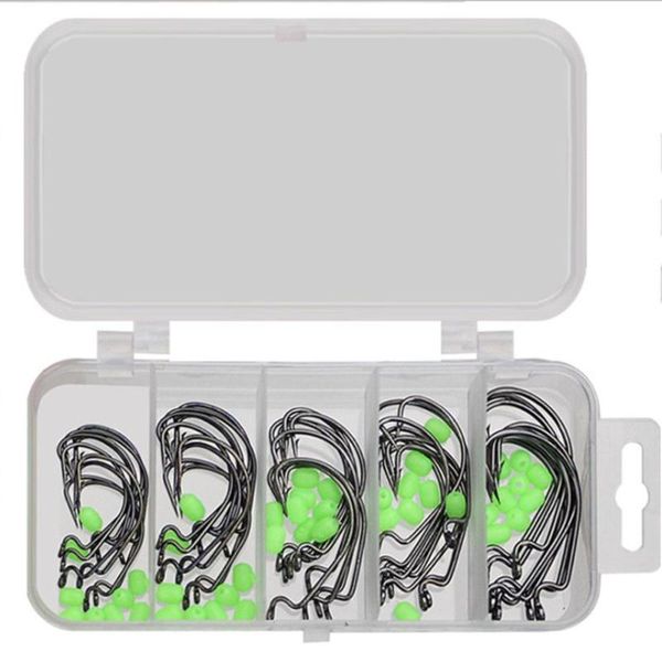 50pcs high carbon steel fishing hooks crank fishhook jig fish with plastic box carp accessories
50pcs high carbon steel fishing hooks crank fishhook jig fish with plastic box carp accessories