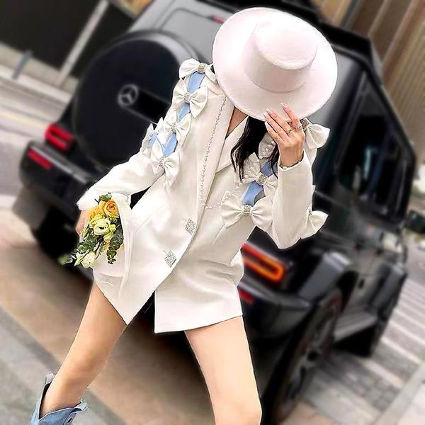 women's jackets high street style coat blazer designer chic bows fashion suits women blazers clothes autumn jacket sl442, Black;brown
women's jackets high street style coat blazer designer chic bows fashion suits women blazers clothes autumn jacket sl442, Black;brown