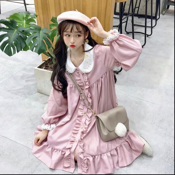lace fungus embroidery doll japanese womens dress harajuku ulzzang korean kawaii cute clothing for women, Black;gray
lace fungus embroidery doll japanese womens dress harajuku ulzzang korean kawaii cute clothing for women, Black;gray