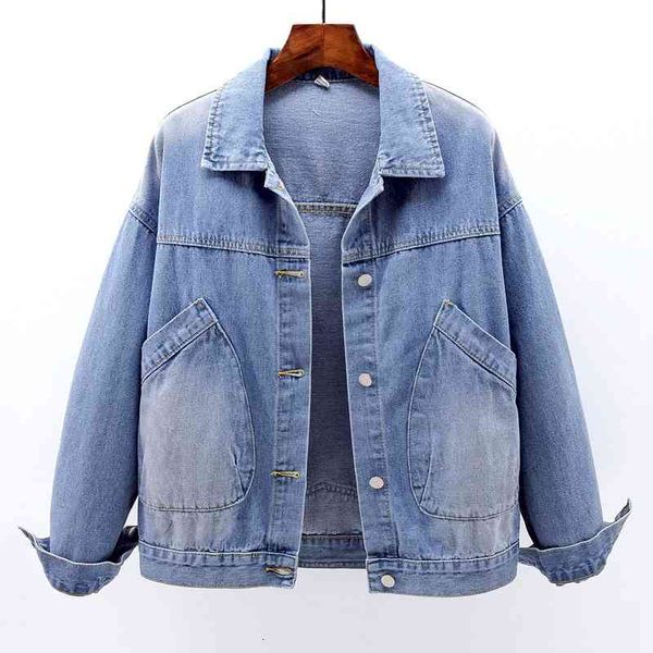 jacket korean vintage blue short denim women outwear chaquetas mujer big size loose long sleeve pocket jeans jacket coat female, Black;brown
jacket korean vintage blue short denim women outwear chaquetas mujer big size loose long sleeve pocket jeans jacket coat female, Black;brown