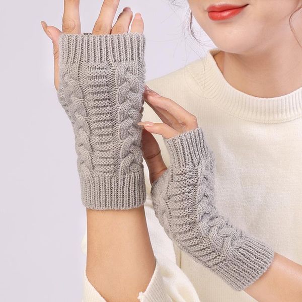 children's mittens fashion winter knitting gloves arm crochet keep warm women girl fingerless half finger mitten charistmas party gift, White
children's mittens fashion winter knitting gloves arm crochet keep warm women girl fingerless half finger mitten charistmas party gift, White