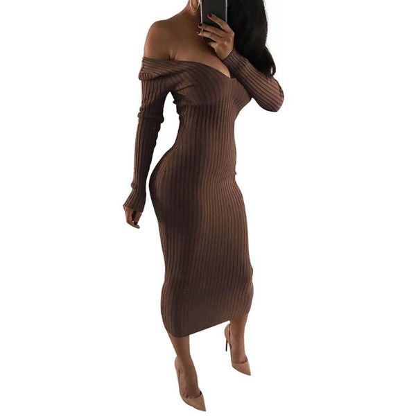 casual dresses evening party soft charming v neck solid knitted off shoulder breathable midi bodycon cotton women dress pullover, Black;gray
casual dresses evening party soft charming v neck solid knitted off shoulder breathable midi bodycon cotton women dress pullover, Black;gray