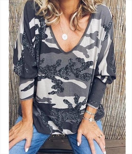 plus size long sleeve autumn womens t shirts fashion v neck print elegant loose streetwear blusa 5xl, White
plus size long sleeve autumn womens t shirts fashion v neck print elegant loose streetwear blusa 5xl, White