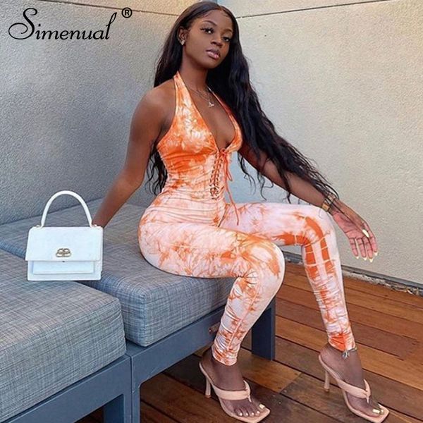 simenual tie dye lace up v neck long halter jumpsuits women sleeveless backless tie front fashion bodycon jumpsuit street style, Black;white
simenual tie dye lace up v neck long halter jumpsuits women sleeveless backless tie front fashion bodycon jumpsuit street style, Black;white