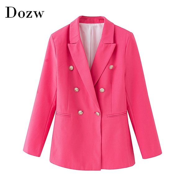 chic double breasted rose blazer women office wear long sleeve jacket notched collar casual outwear coat ladies 210515, White;black
chic double breasted rose blazer women office wear long sleeve jacket notched collar casual outwear coat ladies 210515, White;black