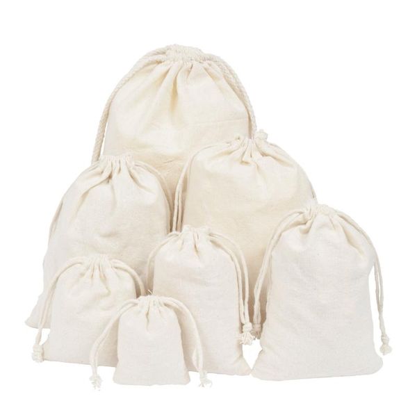 gift wrap 10pcs reusable linen drawstring storage bag white cotton fabric candy bags jewelry packaging pocket sweets pouches
gift wrap 10pcs reusable linen drawstring storage bag white cotton fabric candy bags jewelry packaging pocket sweets pouches