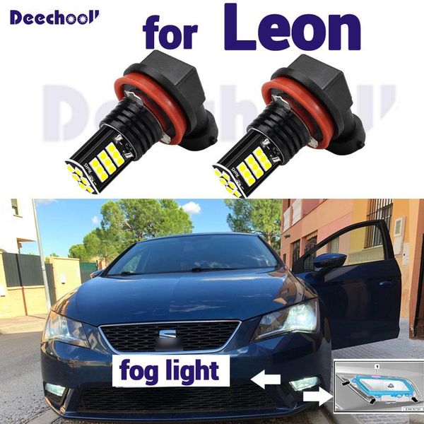 deechooll 2pcs canbus pure white car led front fog light for seat leon 1p 5f 2 3 (2005-2021) lamp bulbs emergency lights
deechooll 2pcs canbus pure white car led front fog light for seat leon 1p 5f 2 3 (2005-2021) lamp bulbs emergency lights