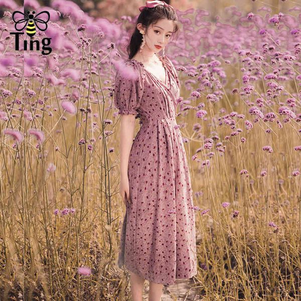 vintage frace lady chic puff sleeve v neck streetwear purple floral midi casual summer dress vestido elegant party 210513, Black;gray
vintage frace lady chic puff sleeve v neck streetwear purple floral midi casual summer dress vestido elegant party 210513, Black;gray