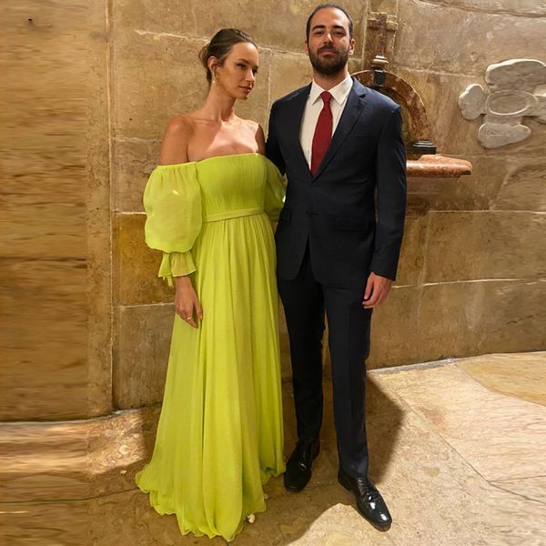 simple fluorescent green chiffon prom dresses puff long sleeves strapless floor length evening gowns plus size, Black
simple fluorescent green chiffon prom dresses puff long sleeves strapless floor length evening gowns plus size, Black
