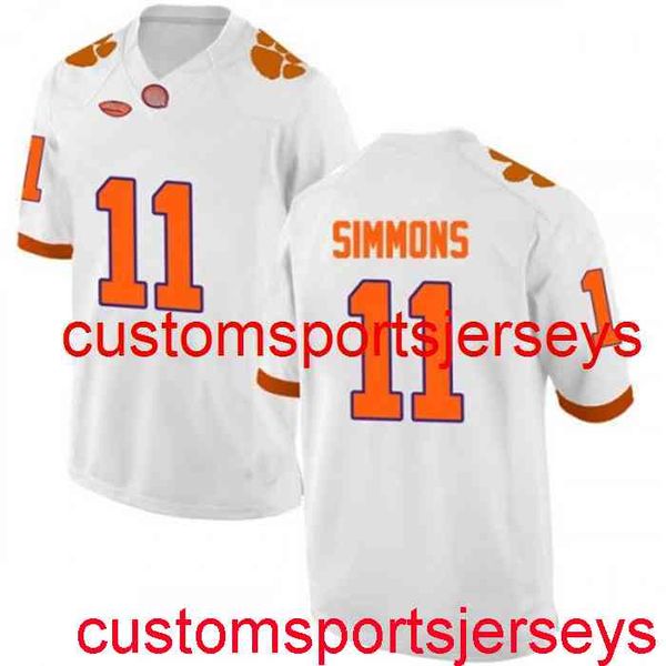 stitched clemson tigers #11 isaiah simmons jersey white ncaa custom any name number xs-5xl 6xl, Black
stitched clemson tigers #11 isaiah simmons jersey white ncaa custom any name number xs-5xl 6xl, Black