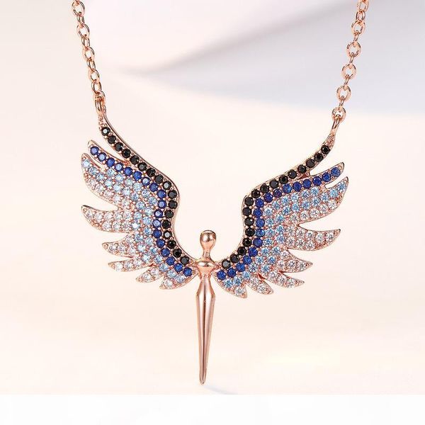 charming women jewelry set gold plated bling cz angle earrings necklace set for girls women for party wedding nice gift, Silver
charming women jewelry set gold plated bling cz angle earrings necklace set for girls women for party wedding nice gift, Silver